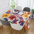 thumbnail image 2 of Yayeee Tablecloths for Rectangular Tables 60 x 108 inch Party Table Cover, Colorful Flowers Pattern, 2 of 6