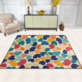 thumbnail image 2 of Yayeee Area Rugs for Living Room 6.7'x4.8' Indoor Non Slip Washable Bedroom Carpet, Colorful Clover Pattern, 2 of 5