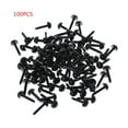 thumbnail image 5 of 100Pcs 3mm/4mm/5mm/6mm DIY for Doll Puppet Plastic Black Pin Safety Eyes For Han, 5 of 10