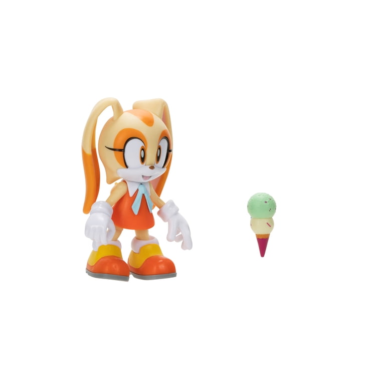 Sonic The Hedgehog JAKKS Pacific - Sega Figura Classic Super Sonic de 4″ con Accesorio Red
