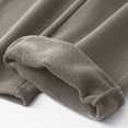 thumbnail image 6 of LMOIPLI Men's Basic Straight Casual Pants Elastic Drawstring Waist Stretch Soft Wrinkle Proof Daily Trousers with Side Pockets Army Green XL, 6 of 7