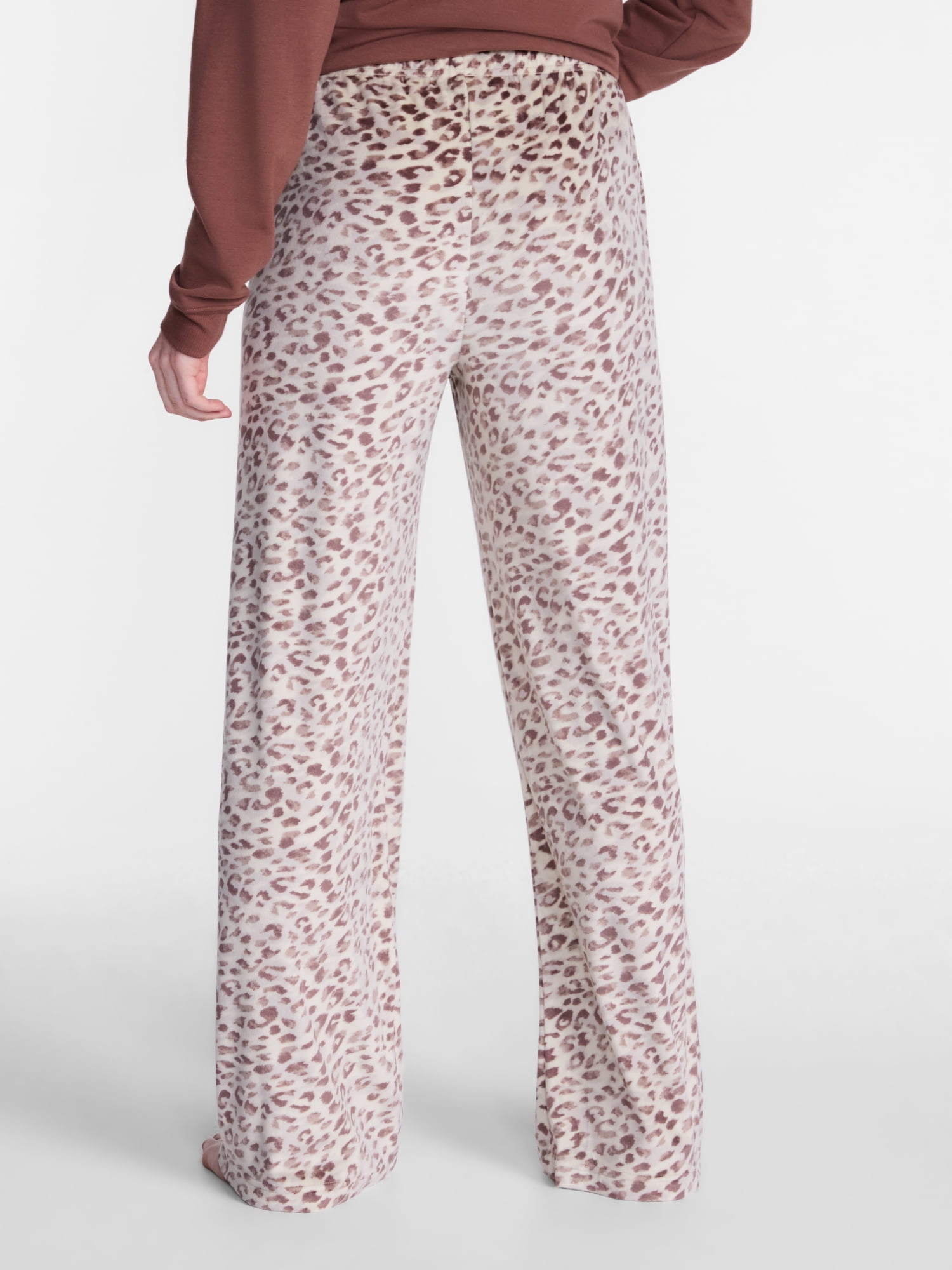 Joyspun Women's Velour Sleep Pants, Sizes XS-3X