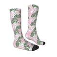 thumbnail image 4 of Lsque Lilies Flowers Printed Crew Socks Men's Women's LightWeight Thin Casual Calf Socks ,Knee High Socks,Cotton Socks, 4 of 9