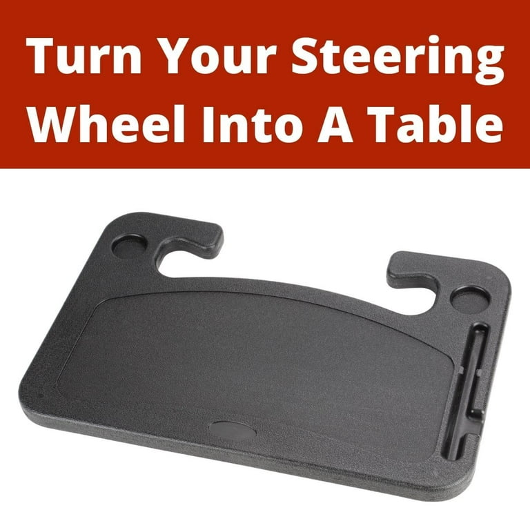 How To Turn Steering Wheel into a Tray Table Desk 