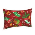 thumbnail image 2 of Fotbe X-mas and New Year Pillow Cases - Envelope Closure - Luxury, Extra Soft, Cooling Pillow Covers - Wrinkle, Fade, Stain Resistant-20"x30", 2 of 9