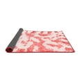 thumbnail image 2 of Ahgly Company Indoor Square Abstract Red Modern Area Rugs, 4' Square, 2 of 4