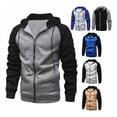 thumbnail image 3 of Sudadera Deportiva Hombre Con Capucha Y Cierre Slim Fit Gym, 3 of 6