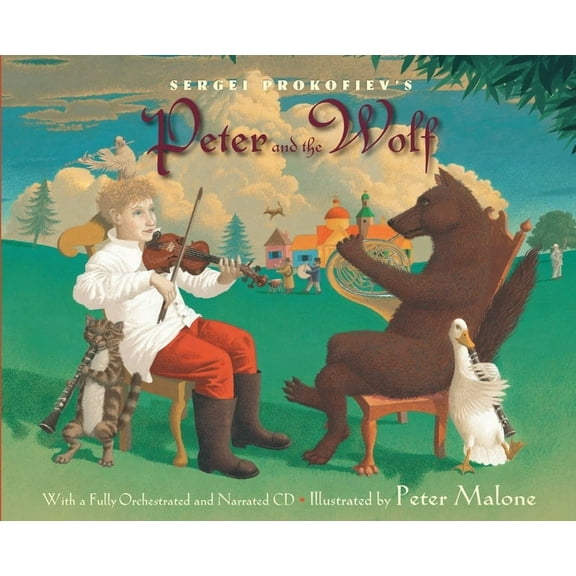 Sergei Prokofiev's Peter and the Wolf, (Paperback)