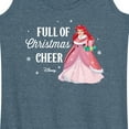 thumbnail image 3 of Disney - Full Of Christmas Cheer Ariel - Women's Racerback Tank Top, 3 of 5