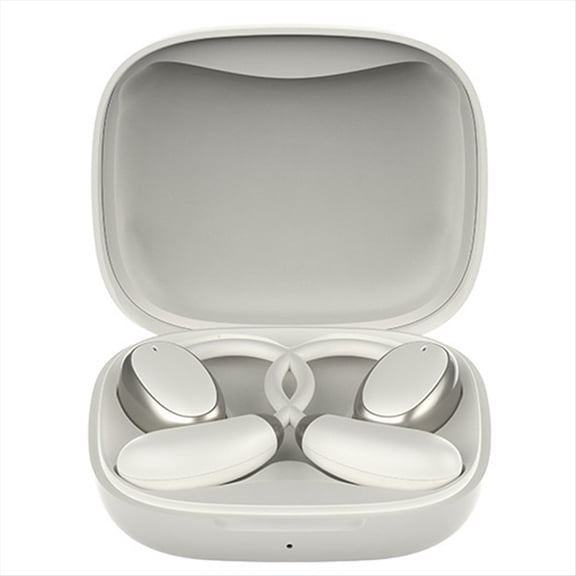V18 Language Translator Earbuds 150 Languages High Accuracy AI Wireless Instant Translator Device BT Earphones White