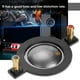 thumbnail image 3 of Diafragma de repuesto Universal, bocina de tono alto de 44,4mm, accesorios de bocina de Bobina de voz de sonido, 3 of 5