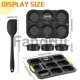 thumbnail image 2 of For Silicone French Bread Pan And Hamburger Bun Pan Set With Spatula, 2 of 3