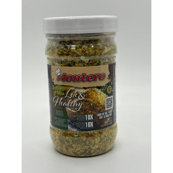 Montero, Sofrito Mix Lite and Healthy, 3.5oz