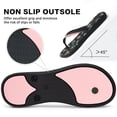 thumbnail image 5 of Ecetana Women's Flip Flops Non-Slip Bathroom Shower Shoes Summer Beach Thong Sandals for Women, 5 of 9