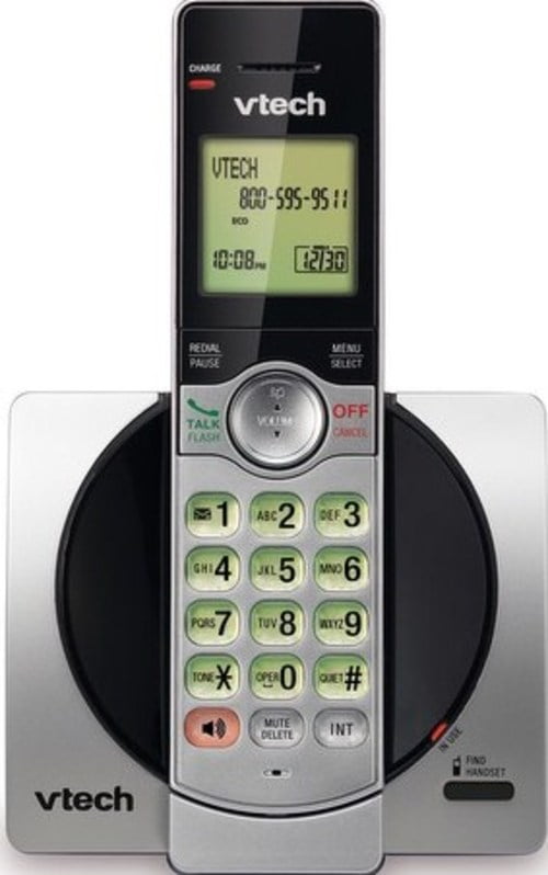 ™ CS6919 VTech Cordless Phone System w/ Caller ID Call Waiting DECT 6.0 Silver 