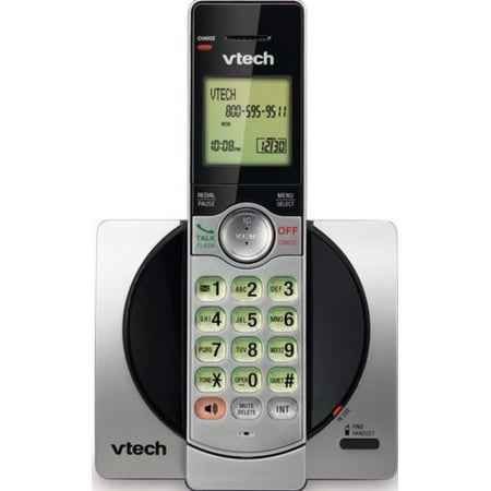 VTech CS6919 DECT 6.0 Expandable Cordless Phone with Caller ID and Handset Speakerphone, (Best Home Phone Device)
