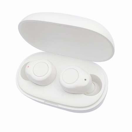 Wireless Earbuds Bluetooth Earpiece Headphone - Noise Cancelling Sweatproof/Waterproof Headset with Microphone Built-in Mic and Portable Charging Case