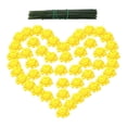 thumbnail image 1 of Yellow Simulation Marigold Set of Small Lilac Carnation DIY Festival Ghost Festival Halloween Buddhist Supplies Decorative Flowers, 1 of 5