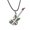 B, variant on SIfdSeng Couple Guitar Steel Pendant Gift Stainless Jewelry Guitar Necklaces Pendants