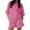 Pink, variant on Half Sleeve Women 2 Pieces Sets Solid Sport Yoga Suit