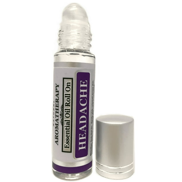 Essential Oil Roll On Aromatherapy Headache Premium Grade Made with