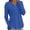 #376-Blue, variant on Women's UV Protection Hoodie for Women Long Sleeve Button Down Quick Dry Sun Shirt for Hiking Yoga Daily Gift