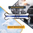 thumbnail image 5 of Magnet Me Up Thin Blue Line K9 Dog Bone Magnet Decal, 2"x7", Automotive Magnet, 5 of 7