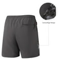 thumbnail image 3 of BASSDASH Men’s 7” Fishing Shorts UPF 50+ Lightweight Water Resistant Quick Dry for Hiking with Zipper Pocket FP06M, 3 of 8