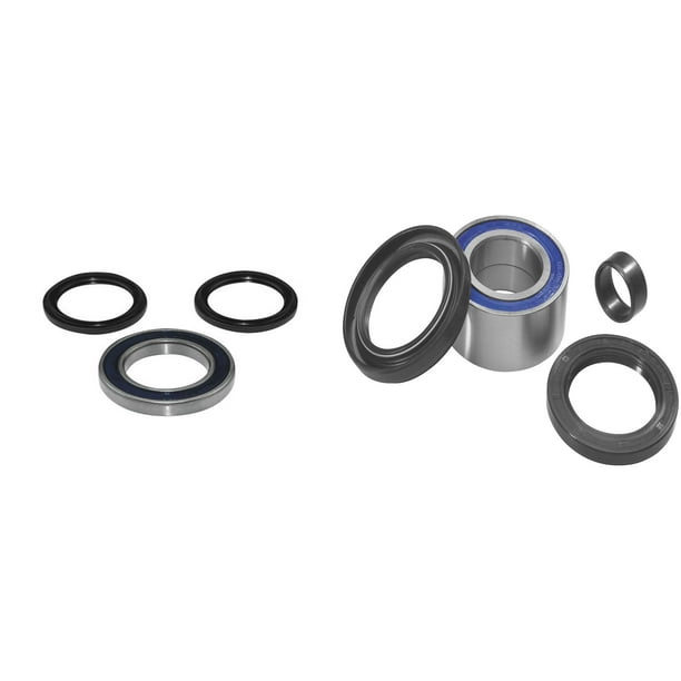 QUADBOSS Front and Rear Wheel Bearing Kits for Kymco Mongoose 90 2004