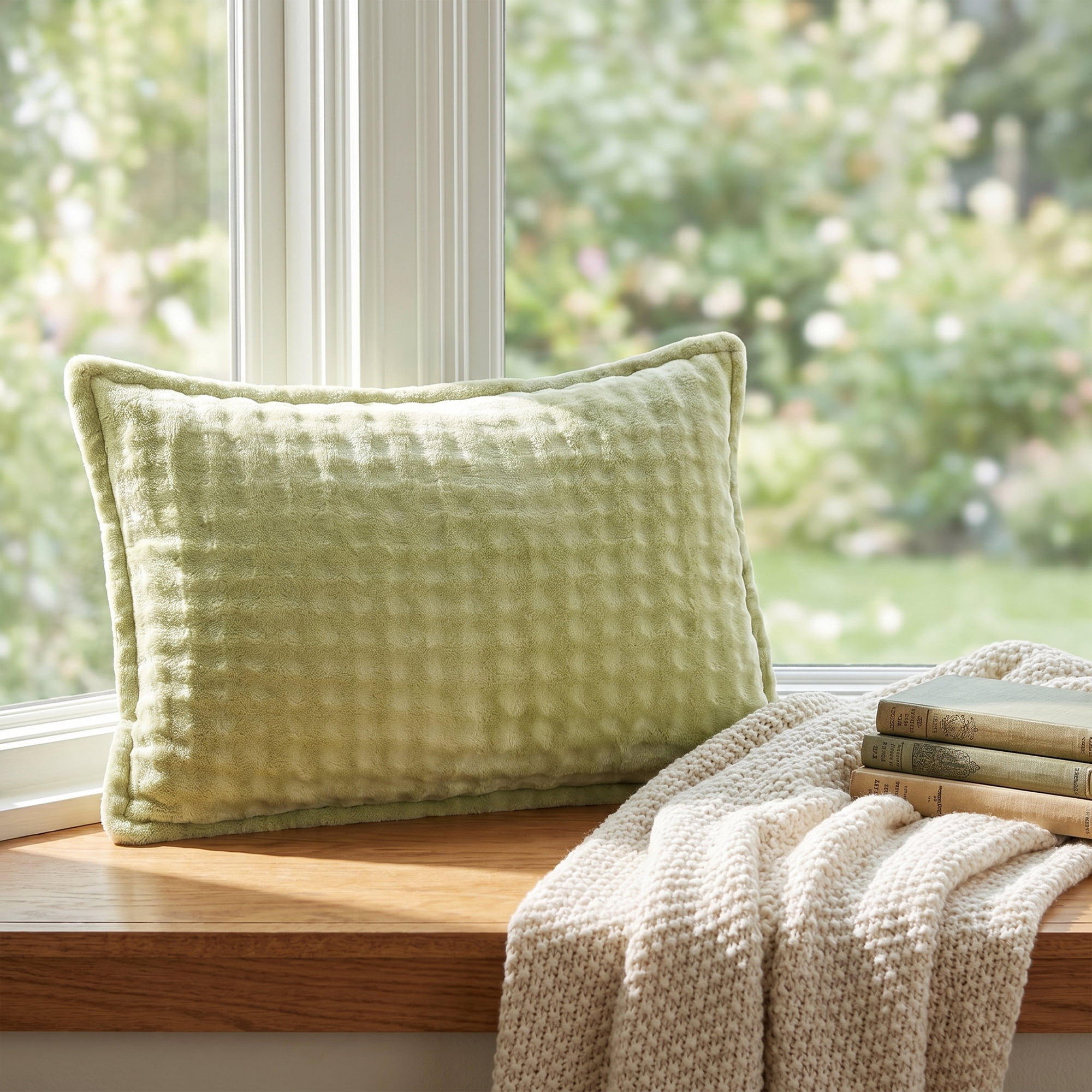 Unique Bargains 2 Pack Polyester Pillowcase Envelope Closure Wrinkle Resistant Green