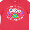 thumbnail image 4 of Inktastic My 1st Dia De Los Muertos with Sugar Skulls and Flowers Boys or Girls Toddler T-Shirt, 4 of 5
