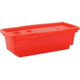 thumbnail image 4 of Microwave Pasta Cooker- The Original Fasta Pasta (Red) No Mess, Sticking or Waiting For Boil- Perfect Al Dente Every Time- for Dorms, Small Kitchens, or Offices, 4 of 5