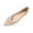 White, variant on Wensltd Women's Flats Fashion Casual Mesh Breathable Pointed Toe Shallow Mouth Ballet Shoes