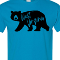 thumbnail image 4 of Inktastic West Virginia Black Bear Silhouette T-Shirt, 4 of 5
