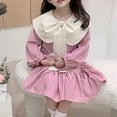 thumbnail image 4 of IROINNID Girls Summer Clothes Long-sleeved Clothing Summer Thin Knitted Dress 3T, 4 of 9
