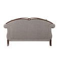 thumbnail image 4 of ACME Miyeon Loveseat with 3 Pillows in Gray Fabric and Cherry, 4 of 4