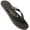 Black, variant on JMAT-Paragon Men's Slip-Resistant Thong Slippers, Flat Heel Platform Open Toe, Paralite 145 Blue, Size 9