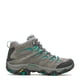 thumbnail image 3 of Bota Merrell Moab 3 Mid Impermeable Mujer Granito Ancha 9, 3 of 9