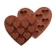 thumbnail image 2 of Fiudx Moldes de Chocolate con Forma de Corazón, Juego de Bandejas para Hornear, Material Tpr de Grado Alimenticio, Bandeja para Cubitos de Hielo con Forma de Corazón, Perfecto para San Valentín, Mult, 2 of 2