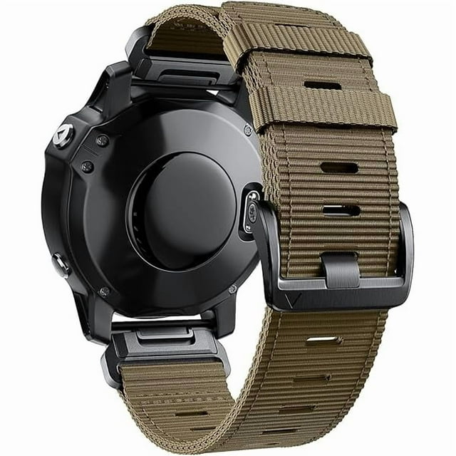 wonima02 for Garmin epix pro, Fenix E/8/7/6/5, Forerunner 970/955/965 Band - Super Rugged Quickfit 22mm 26mm Nylon Sports Strap for Tactix/Approach/MARQ/quatix/D2/Enduro Series Replacement Band