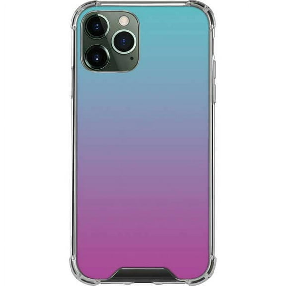 Skinit Solids Purple and Blue Ombre iPhone 12 Pro Clear Case