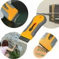 thumbnail image 3 of Raspador de vidrio para placas de vitrocerámica de inducción profesional de Lojalitet. Incluye 11 hojas de repuesto con cepillo de limpieza, ideal para limpiar placas de vitrocerámica de inducción., 3 of 5