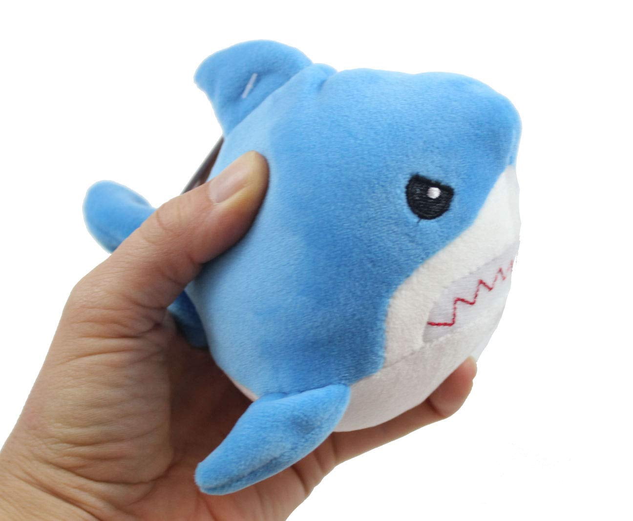 squishy shark plush