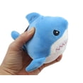 thumbnail image 1 of 1 Shark Plush Animal Squishy Memory Foam Stuffed Animals- Sensory, Stress, Fidget Toy, 1 of 6