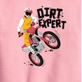 thumbnail image 2 of Instant Message - Dirt Expert - Toddler & Youth Crewneck Fleece Sweatshirt, 2 of 5