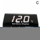 thumbnail image 1 of Voltimetro Digital Time Clock Thermometer Voltmeter Dc 12v 3 In 1 Led Display Motorcycle Scooter Car Boat, 1 of 1
