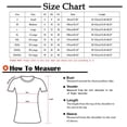 thumbnail image 3 of Womens Short Sleeve Tops Womens Spring and Summer Round Neck Short Sleeve Solid Loose Casual Cotton Women Short Sleeve Tops Short Sleeve Tops for Women Womens Tops Short Sleeve, 3 of 7