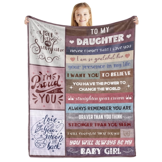 LHSHID Sister Gifts Blanket To M Sister Birthday Gifts from Sister Gifts for Sister Best Birthday Gifts for Sister Super Soft Throw Blankets 50x60in