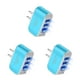 thumbnail image 4 of Sidaley de teléfono con enchufe de EE. UU., USB, 3 puertos, LED, 110V, adaptador de carga para tableta, protección de circuito, bloque de Type4 NO4, 4 of 6
