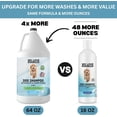 thumbnail image 3 of We Love Doodles Organic Professional 4-in-1 Dog Shampoo, Conditioner, Detangler, & Moisturizer, Mango, 64 fl-oz, 3 of 7